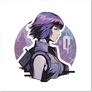 Cybernetic Journeys: Ghost in the Shell Aesthetics, Techno-Thriller Manga, and Mind-Bending Cyber Warfare Art Posters and Art
